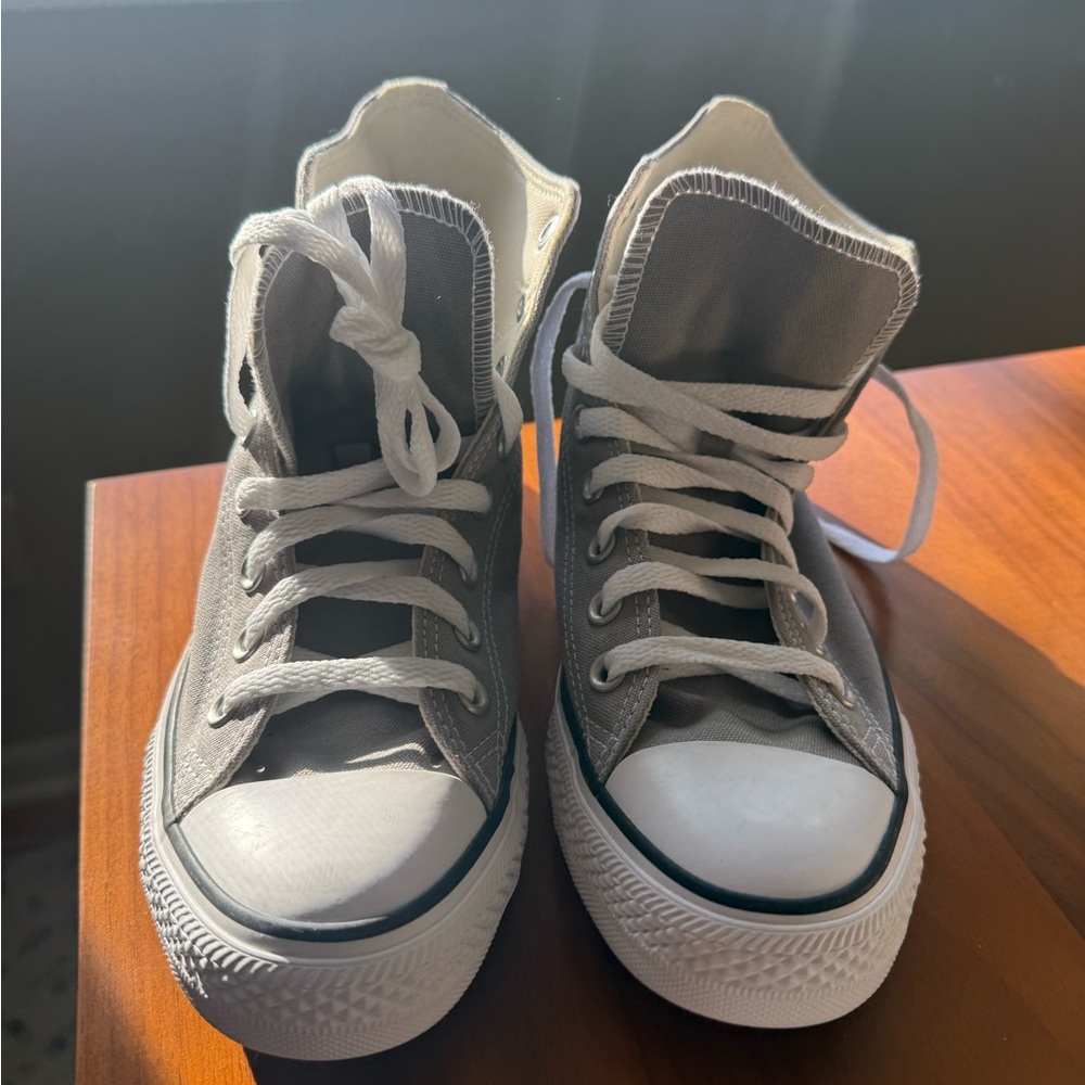 Converse unisex High-Top Sneakers - Gray - Picture 3 of 5